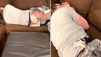BROTHER WAKES UP MILF AND THE ASSHOLE REMOVES HIS CONDOM OFF AND CUMS IN MY PUSSY