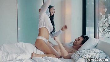 Couple have passionate morning sex